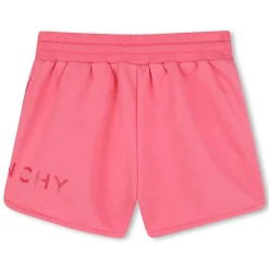 Discount GIVENCHY Short évasé en molleton ROSE SORBET