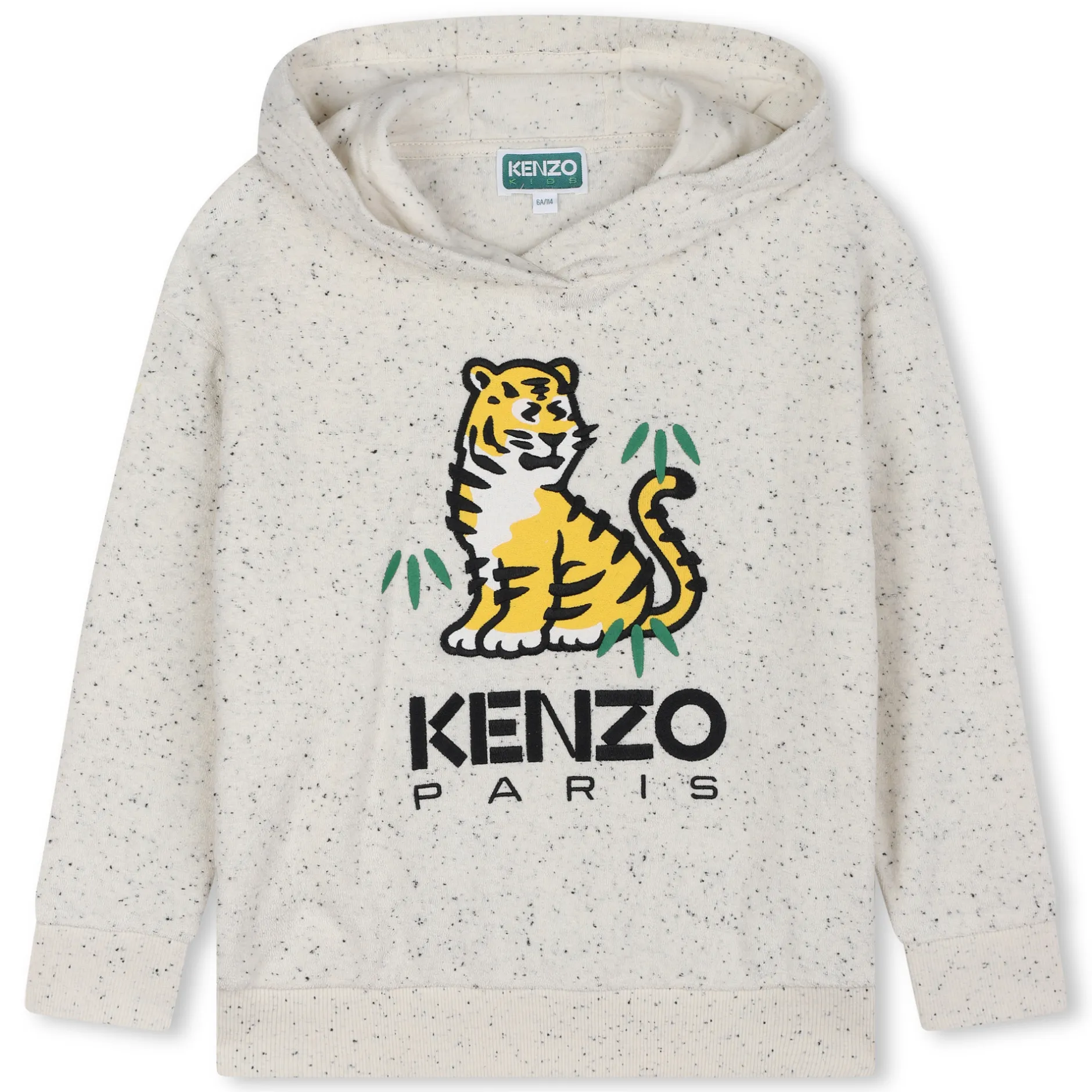 Sale KENZO KIDS Sweat-shirt ECRU CHINE
