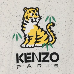 Sale KENZO KIDS Sweat-shirt ECRU CHINE