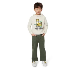 Sale KENZO KIDS Sweat-shirt ECRU CHINE