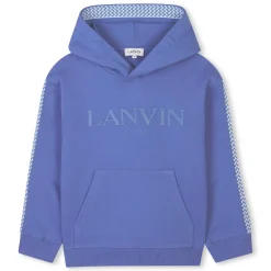 Hot LANVIN Sweat-shirt à capuche GRAY BLUE
