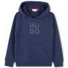 Outlet HUGO Sweat-shirt à capuche MEDIEVAL BLUE