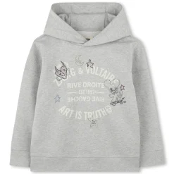 Hot ZADIG & VOLTAIRE Sweat-shirt à capuche GRIS CLAIR CHINE