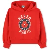 Best KENZO KIDS Sweat-shirt à capuche ROUGE VIF