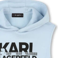 Online KARL LAGERFELD KIDS Sweat-shirt à capuche BRUME