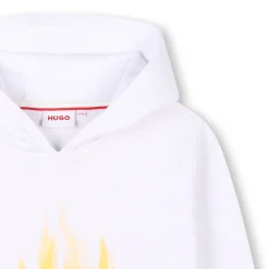 New HUGO Sweat-shirt à capuche BLANC