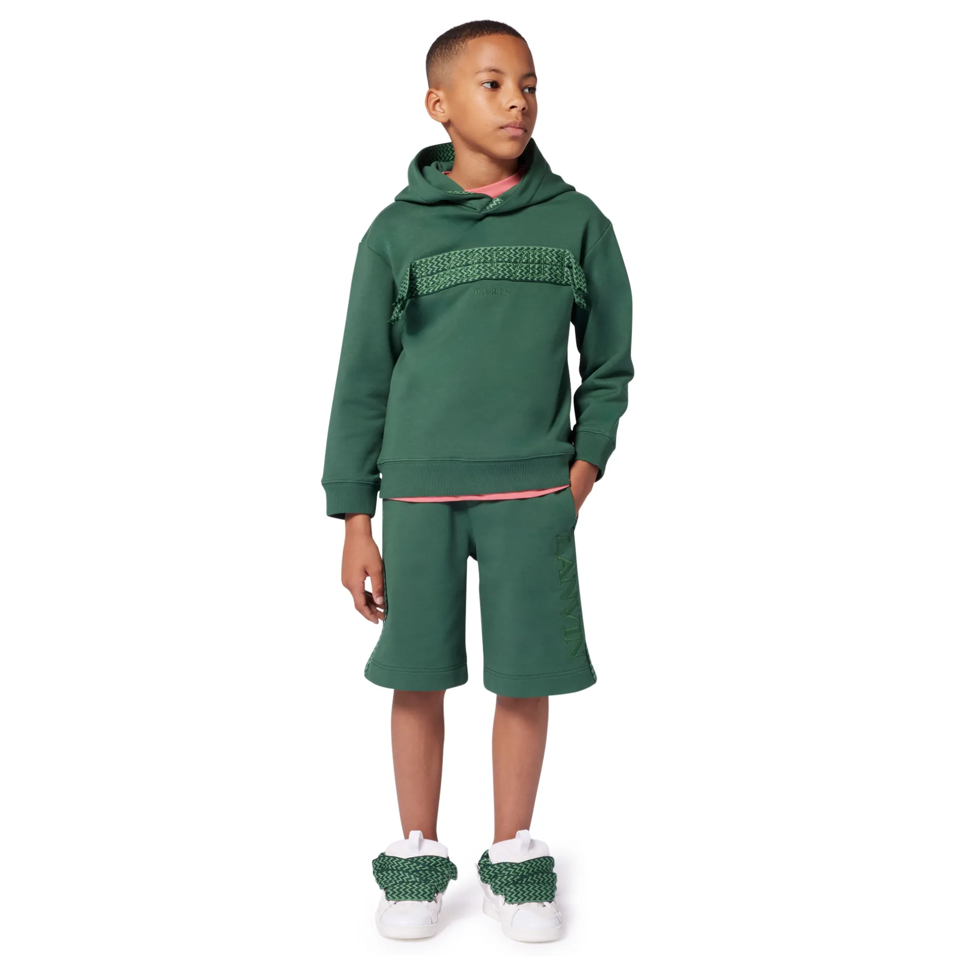 Online LANVIN Sweat-shirt à capuche TREFLE