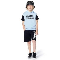 Online KARL LAGERFELD KIDS Sweat-shirt à capuche BRUME