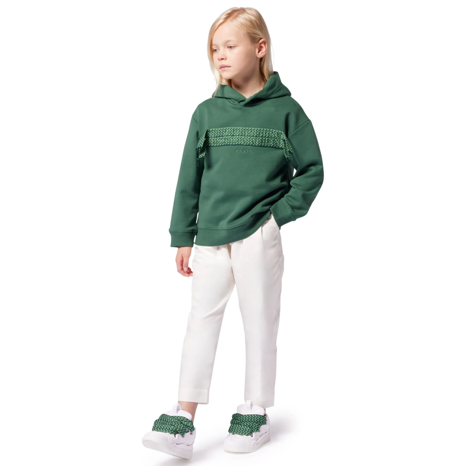 Online LANVIN Sweat-shirt à capuche TREFLE