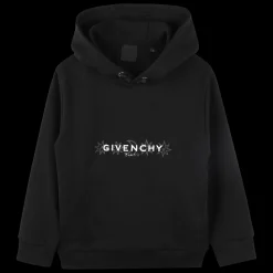 New GIVENCHY Sweat-shirt à capuche imprimé BLACK