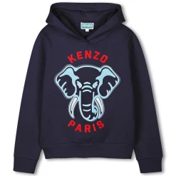 Sale KENZO KIDS Sweat-shirt à capuche éléphant CABAN