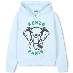 New KENZO KIDS Sweat-shirt à capuche éléphant STELLAIRE
