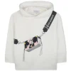 Outlet MARC JACOBS Sweat-shirt à capuche molleton IVOIRE PASTEL