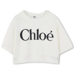 Best CHLOE Sweat-shirt à manches courtes OFFWHITE