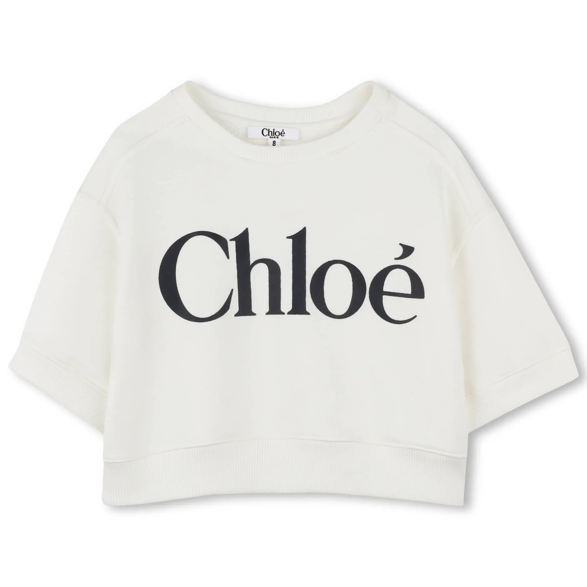Best CHLOE Sweat-shirt à manches courtes OFFWHITE