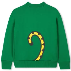 Fashion KENZO KIDS Sweat-shirt avec imprimé LODEN