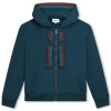 Hot LANVIN Sweat-shirt avec sigle brodé PETROLBLUE