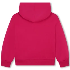 Sale LANVIN Sweat-shirt brodé à capuche GROSEILLE