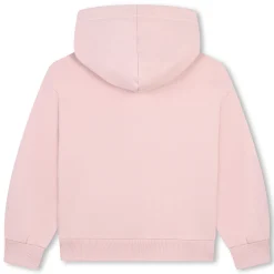 New LANVIN Sweat-shirt brodé à capuche EAU DE ROSE
