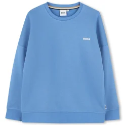 Sale BOSS Sweat-shirt col rond uni GIRBLUE