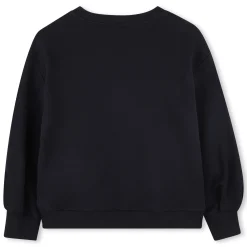 Discount CHLOE Sweat-shirt court en molleton BLEU AMIRAL