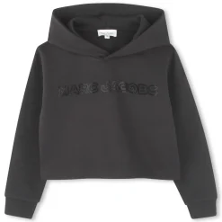 Hot MARC JACOBS Sweat-shirt court molletonné BLACK