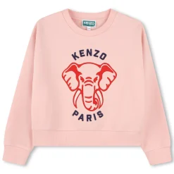 Fashion KENZO KIDS Sweat-shirt en molleton ENGLISH ROSE