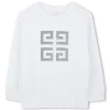 Outlet GIVENCHY Sweat-shirt en molleton BLANC