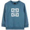 Outlet GIVENCHY Sweat-shirt en molleton BLUE ASHES