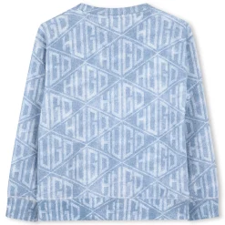 Best HUGO Sweat-shirt en molleton INDIGO BLEU
