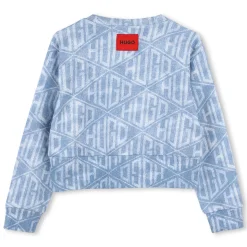 Discount HUGO Sweat-shirt en molleton DENIM BLUE