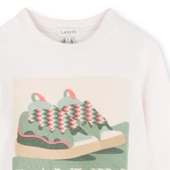 Fashion LANVIN Sweat-shirt en molleton ALBATRE