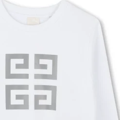 Outlet GIVENCHY Sweat-shirt en molleton BLANC