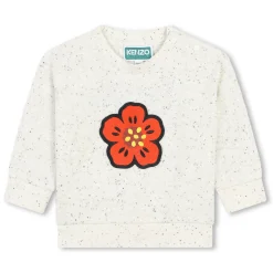 Hot KENZO KIDS Sweat-shirt et pantalon ECRU CHINE