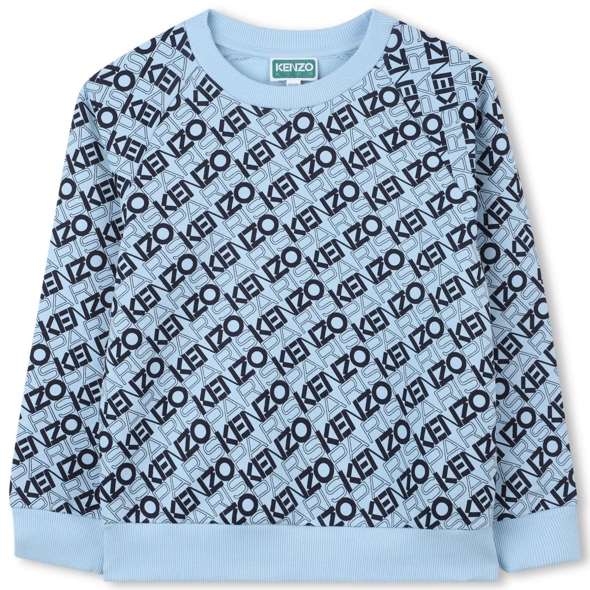 Fashion KENZO KIDS Sweat-shirt imprimé coton ICEBERG
