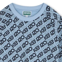 Fashion KENZO KIDS Sweat-shirt imprimé coton ICEBERG