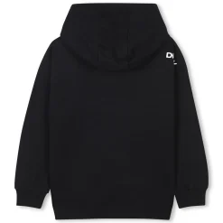 Best DKNY Sweat-shirt imprimé relief BLACK
