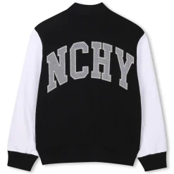 Fashion GIVENCHY Sweat-shirt molleton bicolore BLACK