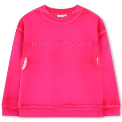 Hot MARC JACOBS Sweat-shirt molleton de coton MALABAR FLUO