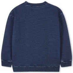 Best MARC JACOBS Sweat-shirt molleton imprimé DENIM BLUE