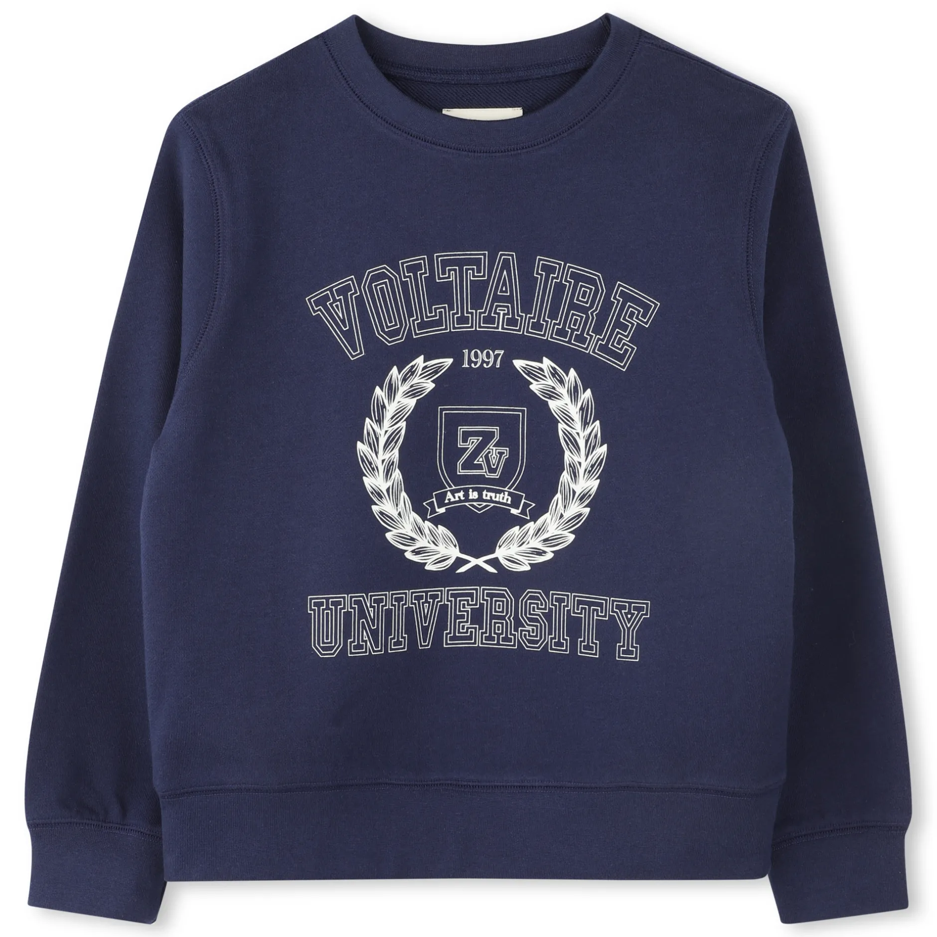 Outlet ZADIG & VOLTAIRE Sweat-shirt molletonné ABYSSE
