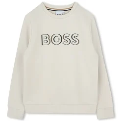 Clearance BOSS Sweat-shirt molletonné VANILLE