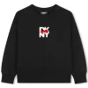 Discount DKNY Sweat-shirt molletonné BLACK
