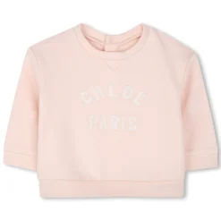 Clearance CHLOE Sweat-shirt molletonné PETAL PINK