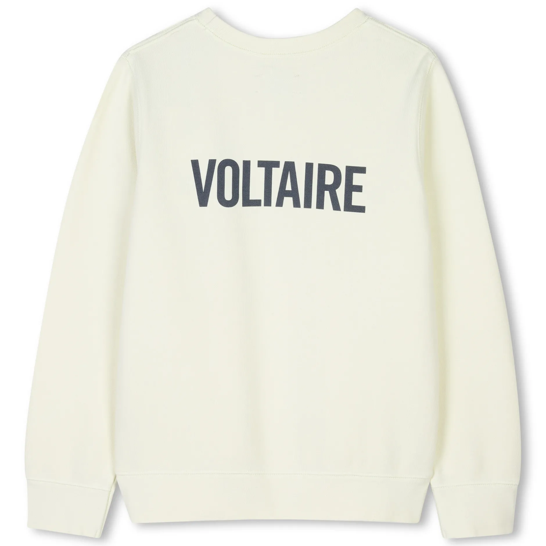 Outlet ZADIG & VOLTAIRE Sweat-shirt molletonné JAUNE ACIDULE
