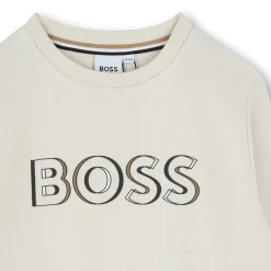 Clearance BOSS Sweat-shirt molletonné VANILLE