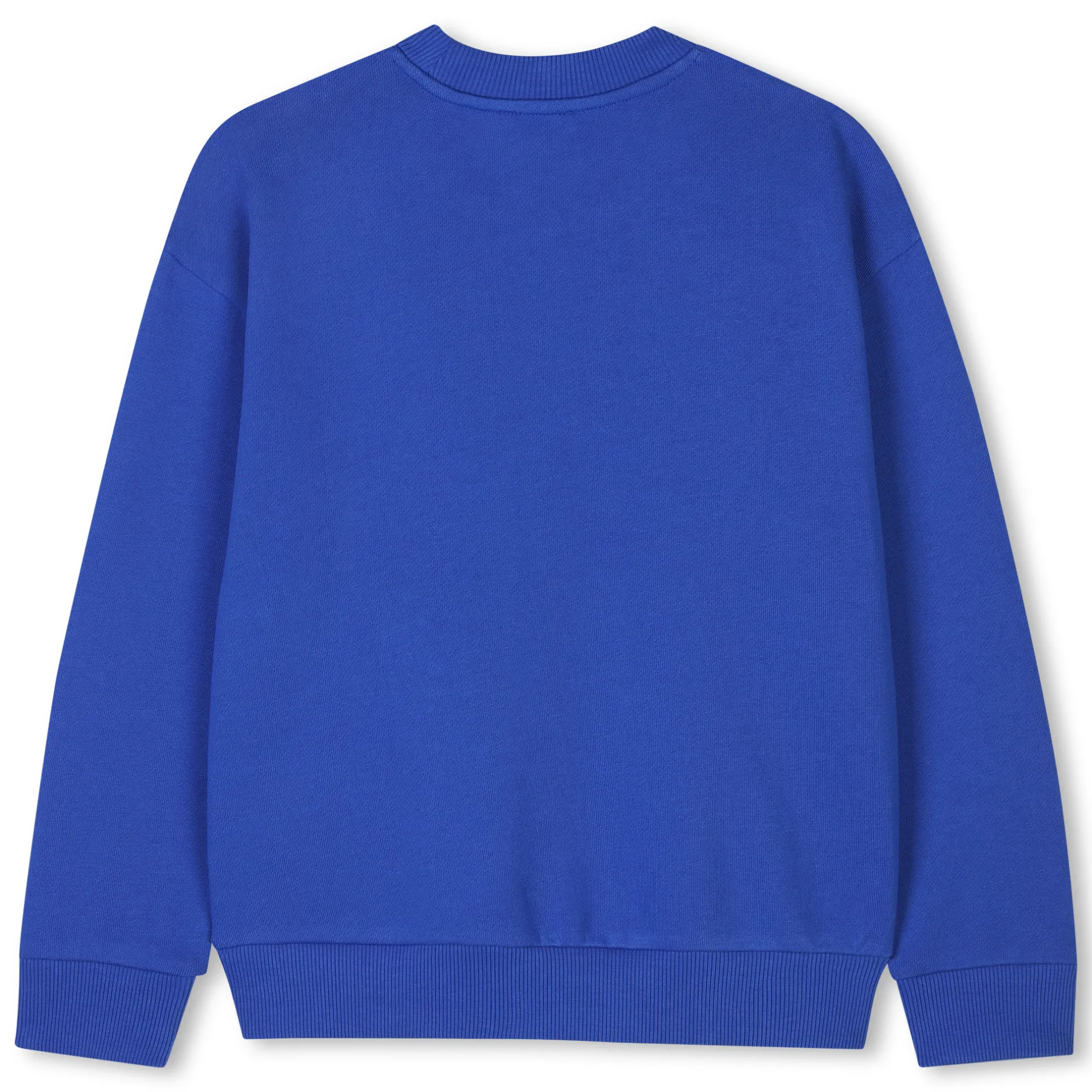 New KENZO KIDS Sweat-shirt molletonné coton WAVE BLUE