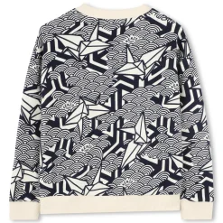 Fashion KENZO KIDS Sweat-shirt molletonné coton CABAN