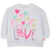 Online BILLIEBLUSH Sweat-shirt orné de sequins BLANC