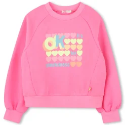 Hot BILLIEBLUSH Sweat-shirt teinté en molleton STORM PINK